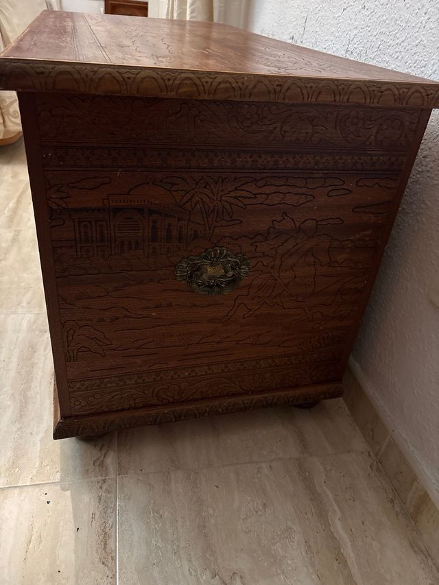 Cofre de madera 