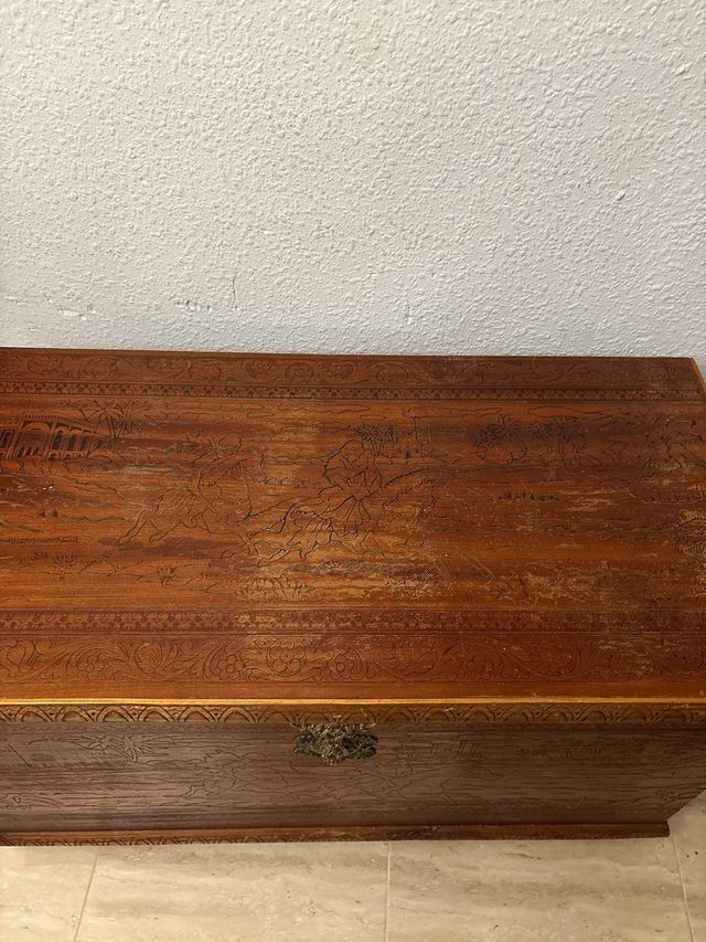 Cofre de madera 