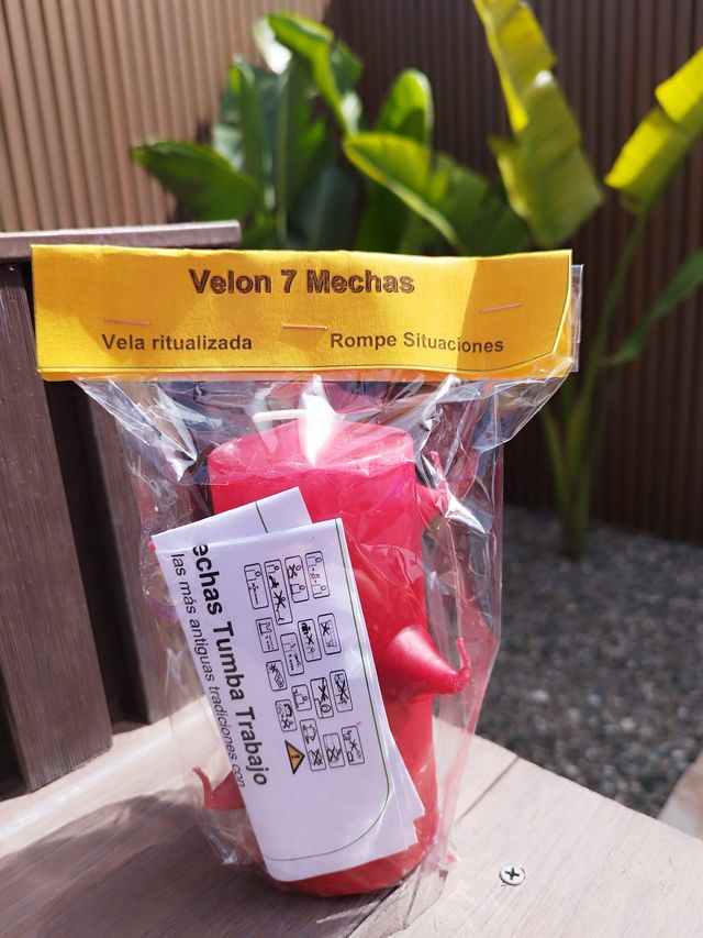 Velón 7 mechas Rompe situaciones