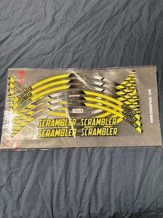 Adesivi ducati scrambler icon