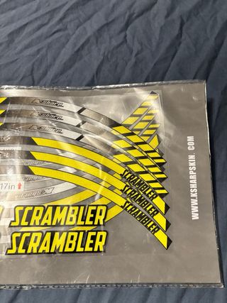 Adesivi ducati scrambler icon