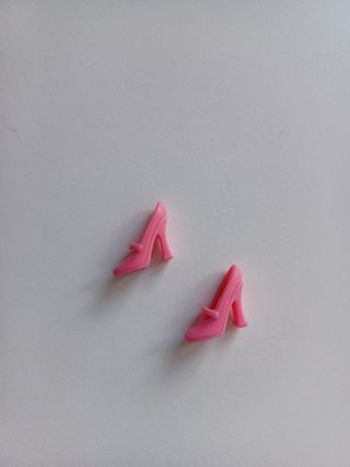 Scarpe tacco rosa barbie mattel y2k vintage