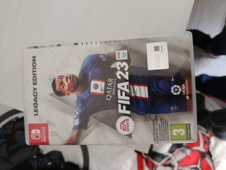 Juegos Nintendo switch Mario y FIFA
