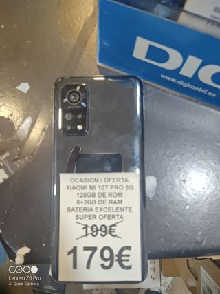 Xiaomi MI 10T PRO 5G 128 GB 11GB RAM - Como nuevo