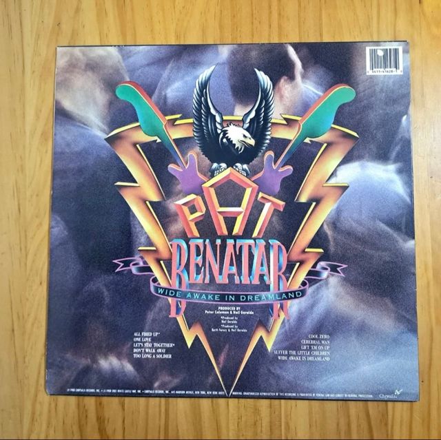 Vinilo e Pat Benatar 1988 - Pock Rock