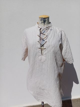 Camicia unisex in lino e cotone OVS 