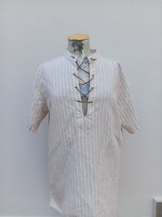 Camicia unisex in lino e cotone OVS 