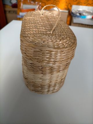 Cesta mimbre 