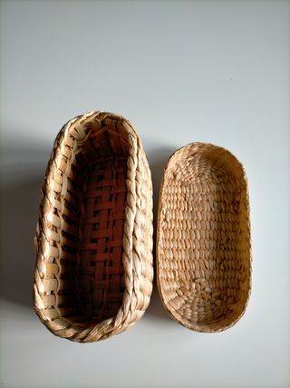 Cesta mimbre 