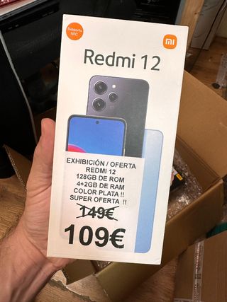 Xiaomi Redmi 12 128GB 6GB RAM - Como nuevo