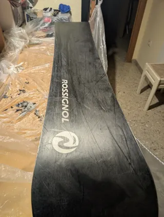 Encerar y reparar esqui snowboard