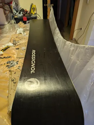 Encerar y reparar esqui snowboard