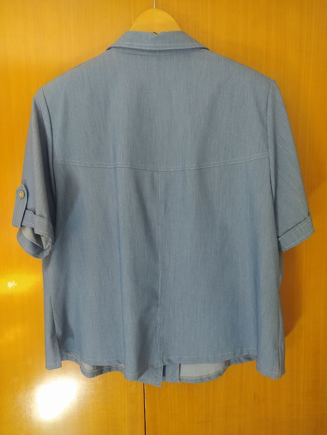 CAMISA TIPO VAQUERA MUJER XXXL