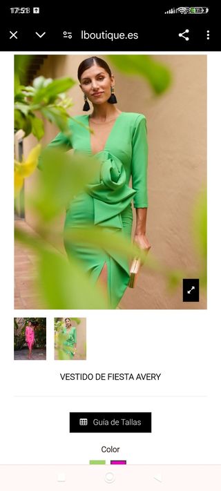 VESTIDO DE FIESTA,mismo vestido en For You .