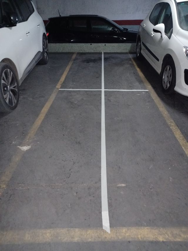 Plaza garaje para moto.