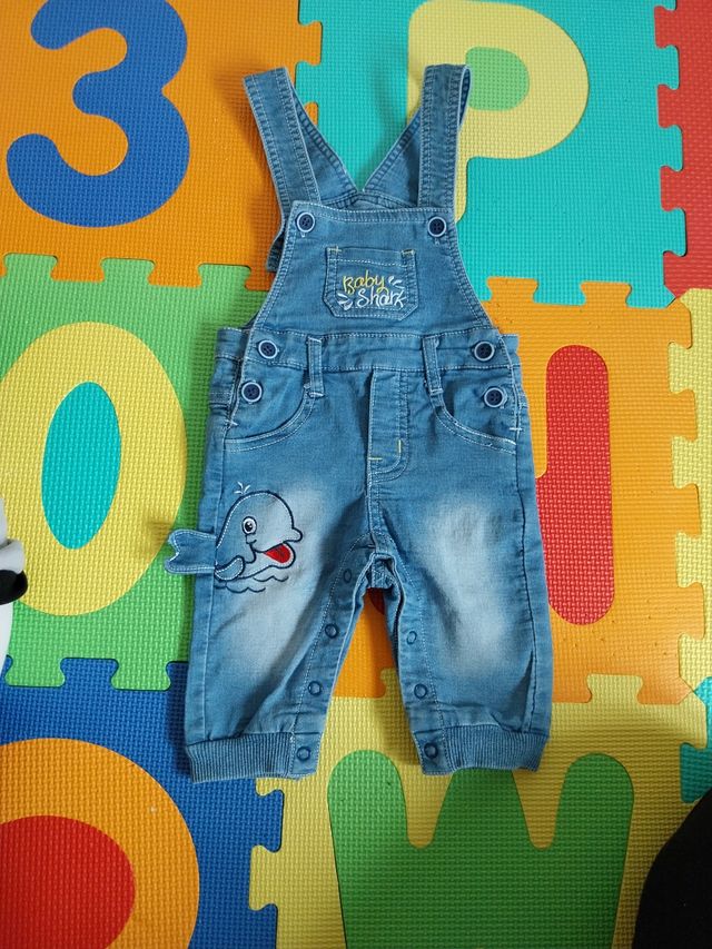 Salopette jeans bimbo