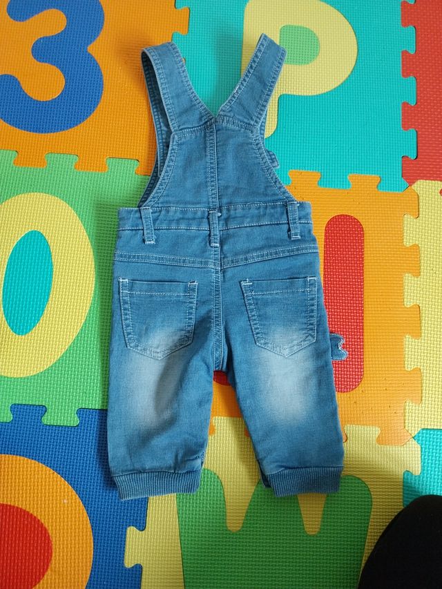Salopette jeans bimbo