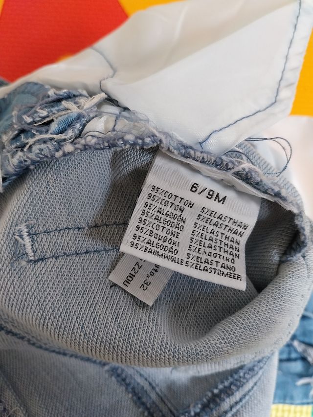 Salopette jeans bimbo