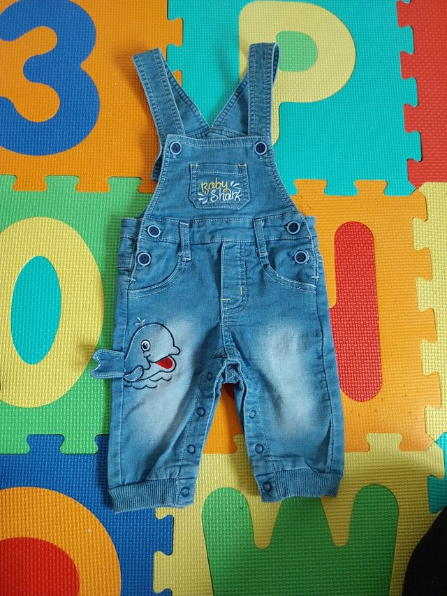 Salopette jeans bimbo