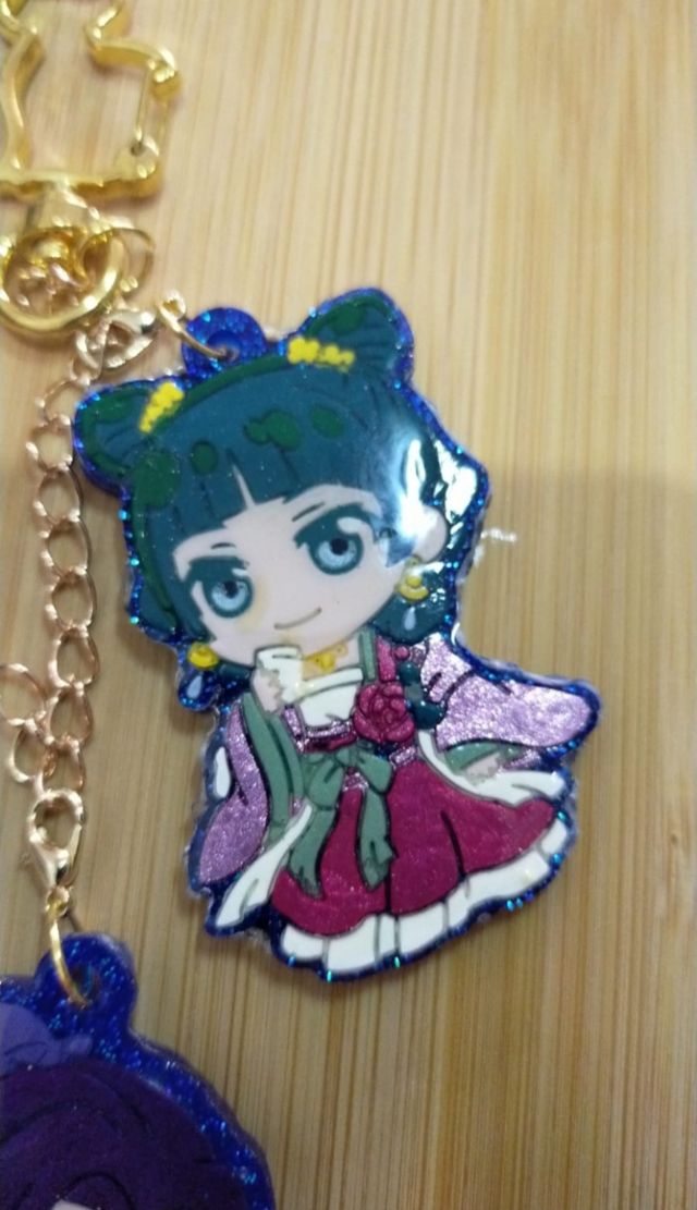 Llavero Maomao Kusuriya no Hitorigoto en resina