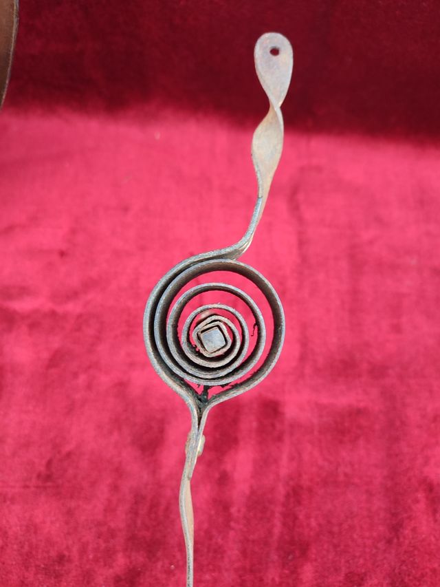 Campana campanella bronzo porta portone fine '800