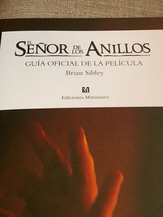 Libro “El señor de los anillos”