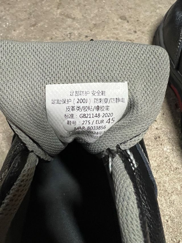 Scarpe antinfortunistiche basse n* 45