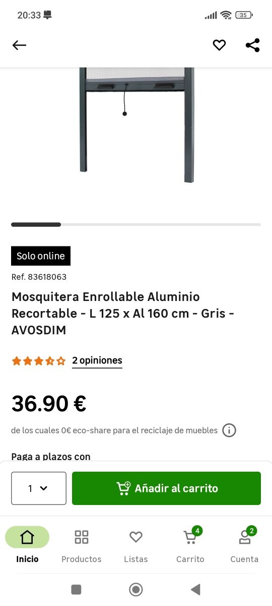 Mosquiteras ventana