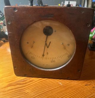 Voltimetro vintage s. XX