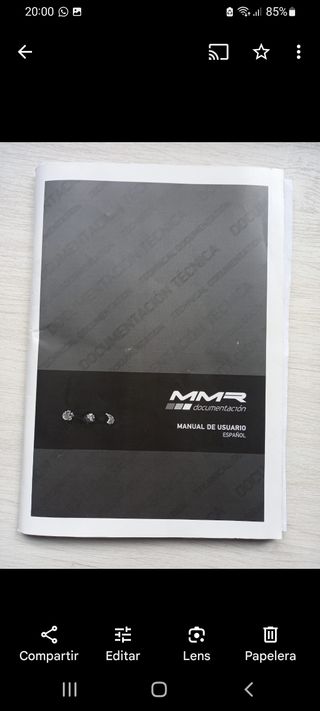 MMR Grip 105 XL, anuncio correcto.