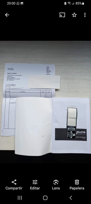 MMR Grip 105 XL, anuncio correcto.