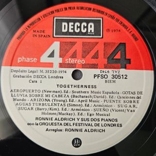 Togetherness (clásicos). Doble Disco Vinilo LP