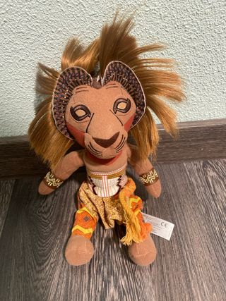 Peluche de Simba original del musical del Rey León