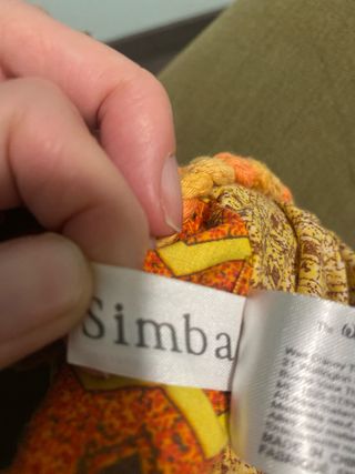 Peluche de Simba original del musical del Rey León