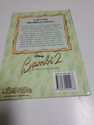 Bambi 2. El Príncipe del Bosque (Minilibros Disney / Clásicos (azul)) (Spanish Edition)