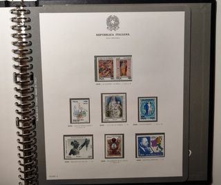 Album Francobolli Bolaffi Repubblica Italiana
