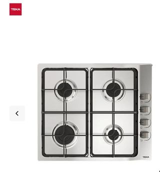 PLACA DE GAS EN INOX Y CRISTAL DESDE 108€