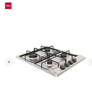 PLACA DE GAS EN INOX Y CRISTAL DESDE 108€