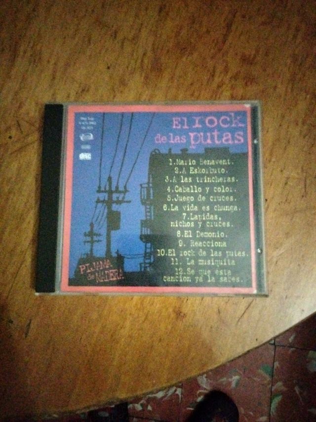 CD grupo El rock de las putas