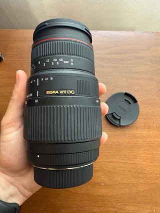 Objetivo sigma 70 300mm
