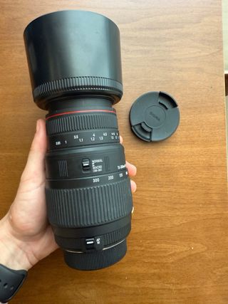 Objetivo sigma 70 300mm