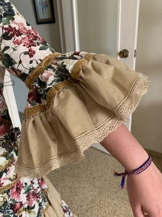 Traje de flamenca canastero