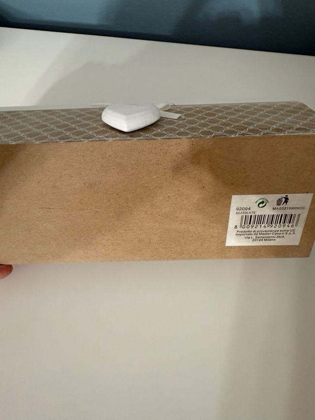 Scatola per bustine te