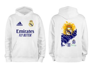 Sudadera Blanca Real Madrid