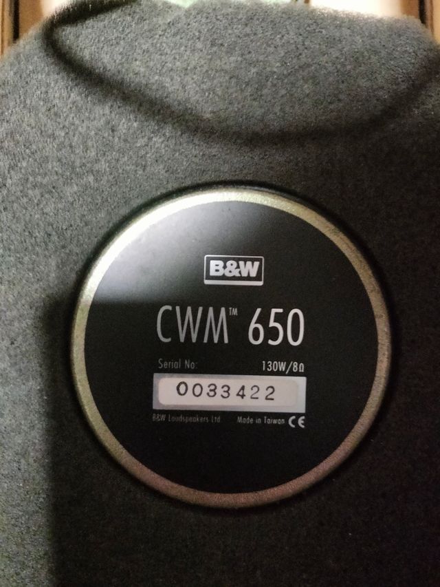 B&W CWM 650