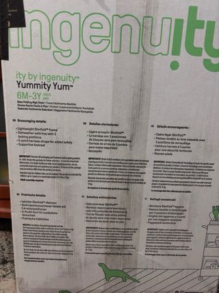 Trona plegable Ingenuity