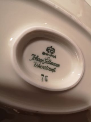 Salsiera porcellana Bavaria Seltmann