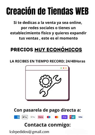 Creación de páginas Web