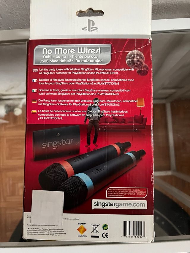 * MICROFONOS SINGSTAR INALAMBRICOS.