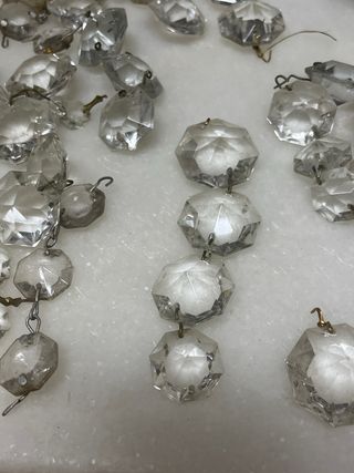 184 Lagrimas cristal lampara piezas sueltas